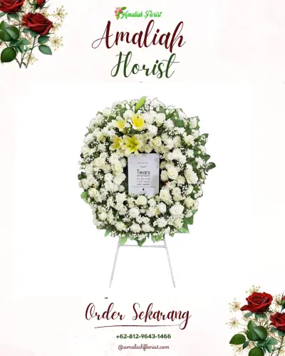 Krans Bunga Duka Cita di Pengejaran